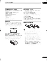 Preview for 7 page of Pioneer Elite VSX-90TXV Operating Instructions Manual