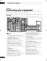 Preview for 12 page of Pioneer ELITE VSX-92TXH Operating Instructions Manual