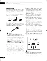 Preview for 20 page of Pioneer ELITE VSX-92TXH Operating Instructions Manual