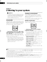 Preview for 28 page of Pioneer ELITE VSX-92TXH Operating Instructions Manual