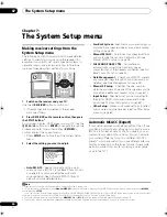 Preview for 36 page of Pioneer ELITE VSX-92TXH Operating Instructions Manual