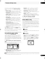 Preview for 39 page of Pioneer ELITE VSX-92TXH Operating Instructions Manual