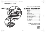 Preview for 1 page of Pioneer Elite VSX-LX102 Basic Manual