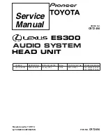 Preview for 2 page of Pioneer ES300 Service Manual