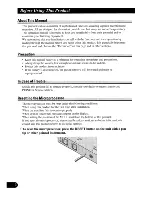 Preview for 4 page of Pioneer EX-P7000TVP Operation Manual