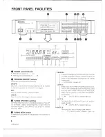 Preview for 6 page of Pioneer F-91 Operating Instructions Manual