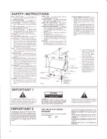 Preview for 2 page of Pioneer F-99X Operating Instructions Manual