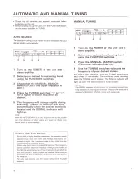 Preview for 6 page of Pioneer F-99X Operating Instructions Manual