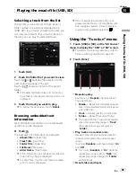 Preview for 89 page of Pioneer F900BT - AVIC - Navigation System Operation Manual