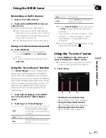 Preview for 117 page of Pioneer F900BT - AVIC - Navigation System Operation Manual