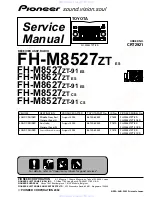 Pioneer FH-M8527ZT CS Service Manual preview