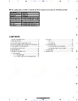 Preview for 3 page of Pioneer FH-M8527ZT CS Service Manual