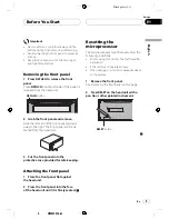 Предварительный просмотр 5 страницы Pioneer FH-P4100R Operation Manual