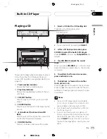 Preview for 23 page of Pioneer FH-P4100R Operation Manual