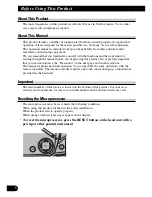 Preview for 6 page of Pioneer FH-P4400 Operation Manual