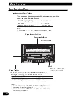 Preview for 14 page of Pioneer FH-P4400 Operation Manual