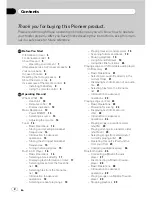 Preview for 2 page of Pioneer FH-P800BT - Premier Radio / CD Operation Manual