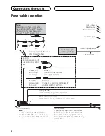 Предварительный просмотр 4 страницы Pioneer FH-P80BT Installation Manual