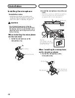 Preview for 10 page of Pioneer FH-P80BT Installation Manual