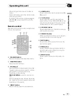 Preview for 11 page of Pioneer FH-P80BT Operation Manual