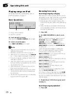 Preview for 26 page of Pioneer FH-P80BT Operation Manual