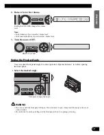 Preview for 11 page of Pioneer FH-P8800 Operation Manual