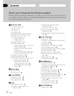 Preview for 2 page of Pioneer FH-P9200MP Operation Manual