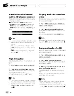 Preview for 20 page of Pioneer FH-P9200MP Operation Manual