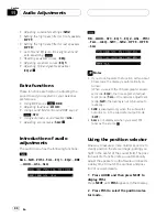 Preview for 44 page of Pioneer FH-P9200MP Operation Manual