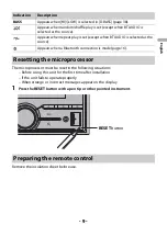 Preview for 9 page of Pioneer FH-S500BT Owner'S Manual