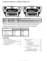 Preview for 2 page of Pioneer FX-MG8006ZT-91/UC Service Manual