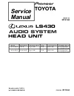 Pioneer FX-MG9106ZT-91/ES Service Manual предпросмотр