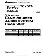 Preview for 6 page of Pioneer FX-MG9337ZT Service Manual