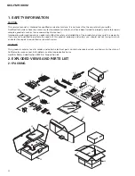 Предварительный просмотр 2 страницы Pioneer GEX-FM903XM Servise Manual