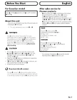 Preview for 3 page of Pioneer GEX-P20HD - HD TUNER FOR READY HEADUNITS Owner'S Manual