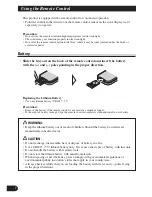 Предварительный просмотр 8 страницы Pioneer GEX-P6400TVP Operation Manual