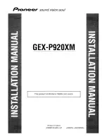 Preview for 17 page of Pioneer GEX-P920XM - XM Radio Tuner Operation Manual