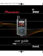 Pioneer GEXINNO1 - Inno 1 GB XM Radio Tuner User Manual preview