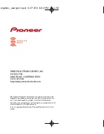 Preview for 47 page of Pioneer GEXINNO1 - Inno 1 GB XM Radio Tuner User Manual