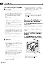 Preview for 10 page of Pioneer GM-3500T Owner'S Manual