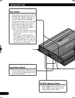 Preview for 4 page of Pioneer GM-6000F Owner'S Manual