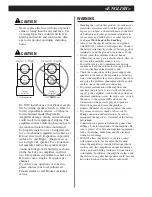 Preview for 3 page of Pioneer GM-6200F Owner'S Manual