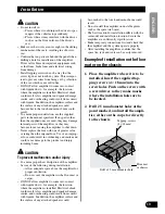 Preview for 11 page of Pioneer GM-7200M Owner'S Manual