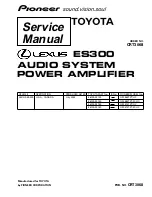 Pioneer GM-8637ZT-91/UC Service Manual preview