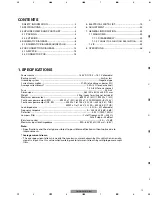 Preview for 3 page of Pioneer GM-D510M/X1H/ES Service Manual