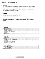 Preview for 2 page of Pioneer GM-D8704 Service Manual