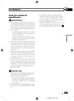 Preview for 45 page of Pioneer GM-D9605 Owner'S Manual