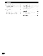 Preview for 2 page of Pioneer GM-X352 - Amplifier Owner'S Manual