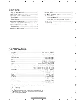 Preview for 3 page of Pioneer GM-X374XR/ES Servise Manual