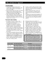 Preview for 42 page of Pioneer GM-X562 Owner'S Manual